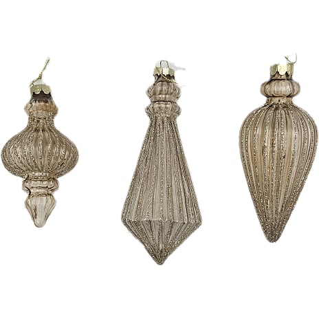 Julefryd Julekugle Figurer Guld Højde 10-15 cm Assorteret