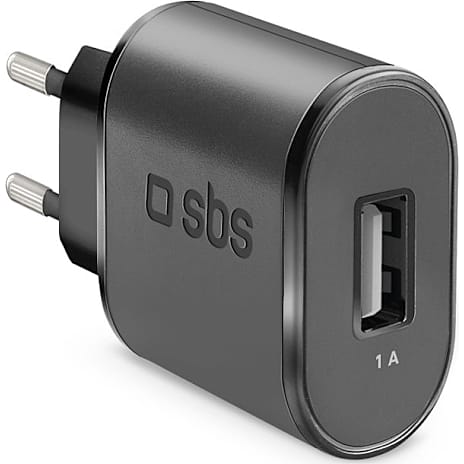SBS oplader 5 W - sort 1 stk.