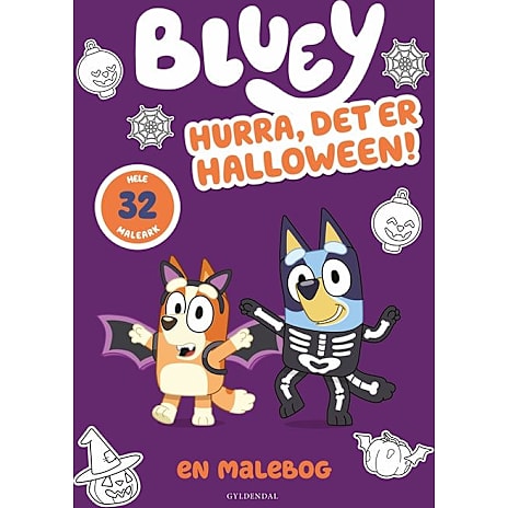 Gyldendal Bluey - Hurra, det er halloween!