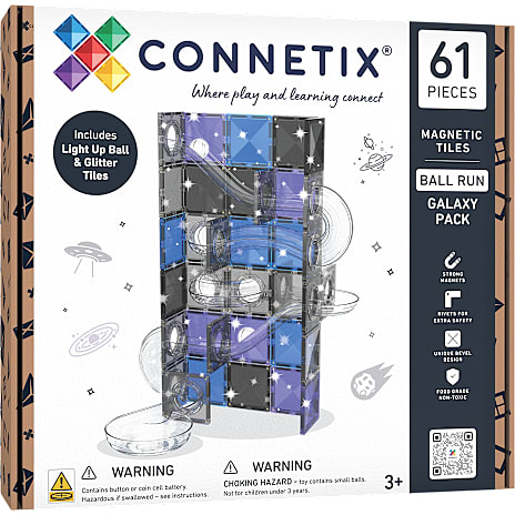 Connetix Magnetsæt Kuglebane 61 Dele Univers