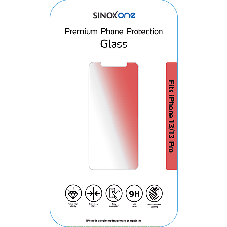 Sinox One Beskyttelsesglas til iPhone 13/13 Pro