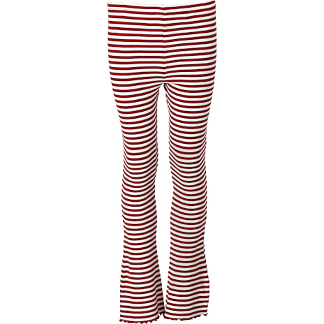 VRS børne leggings med striber str. 98 - rød 1 stk.