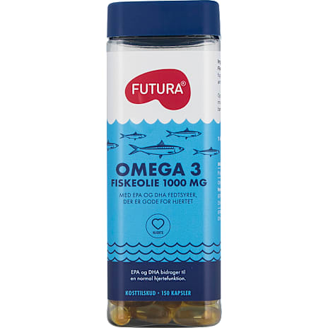 Omega 3 Koncentreret, Futura 150 stk.