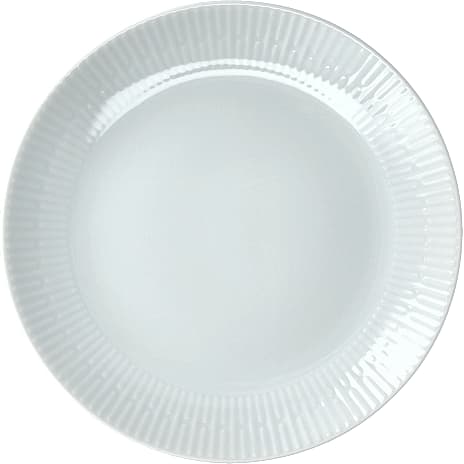 Aida Relief frokosttallerken - hvid (Ø: 22 cm) 1 stk.