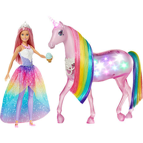 Barbie Dreamtopia Magical Lights enhjørning