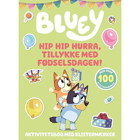 Gyldendal Bluey - Hip hip hurra, tillykke med fødselsdagen!