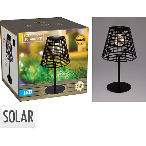 Mynthe Solar Lampe Sort