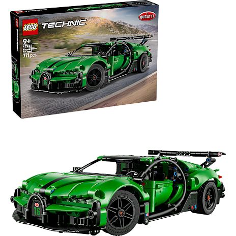LEGO Technic Grøn Bugatti Chiron Pur Sport-hyperbil 42241 1 stk.