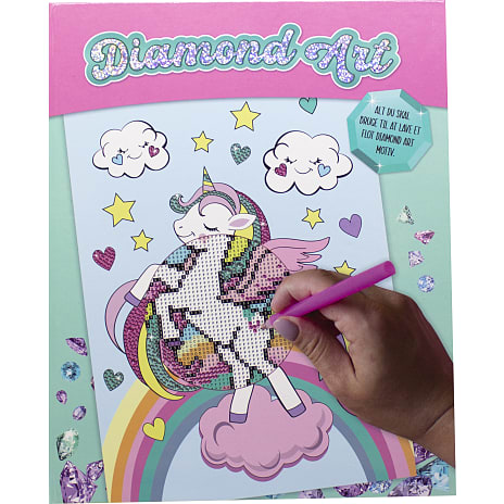 1Conzept Diamond Art Bog Rainbow Unicorn