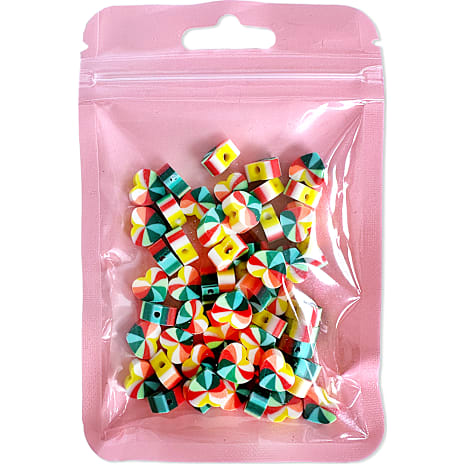 1conzept Clay perler - hjerter 1 stk.