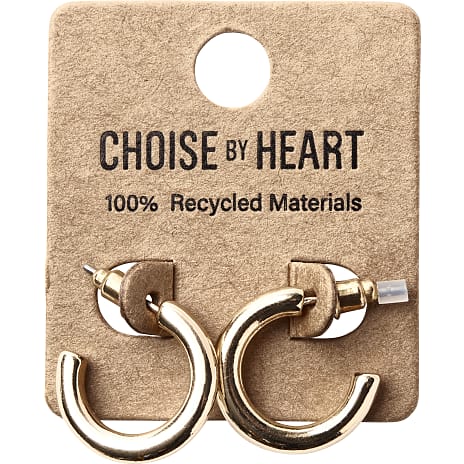 Choise by heart Dame Ørering Creol Lille Guldfarvet