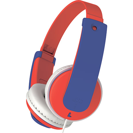 JVC Kids KD7 On-Ear Høretelefoner Rød