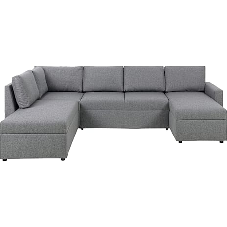 AC Design Furniture Sacramento Højrevendt U-sovesofa Lysegrå