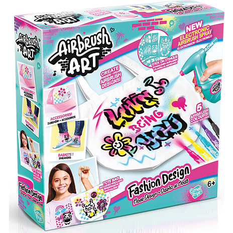 Airbrush Plush Airbrush Art Fashion Design Sæt