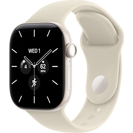 Apple Watch S12 GPS + Cellular 42 mm Pearl White keramik M/L