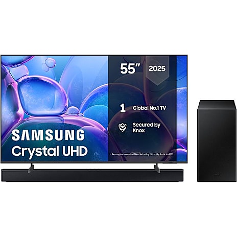 Samsung TU55U7025F + HW-C440 Soundbar