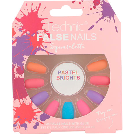 Technic Kunstige Negle Pastel
