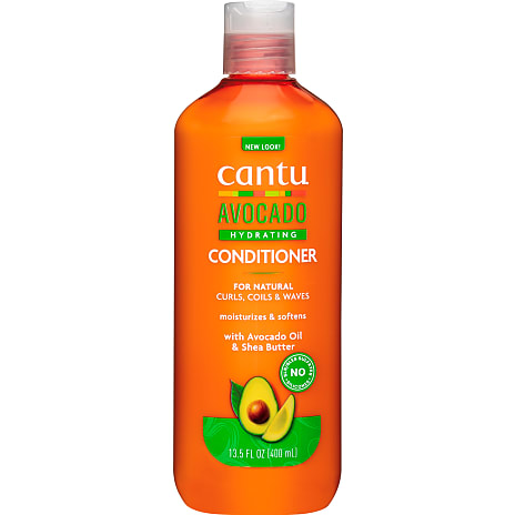 Cantu Hydrating shampoo m. avocadoolie og sheasmør krøllet og bølget hår 400 ml