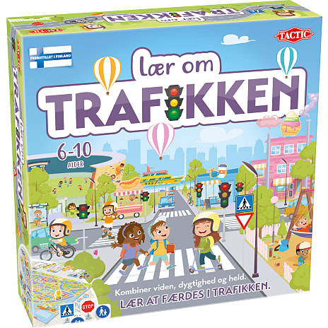 Tactic Lær om Trafikken Brætspil