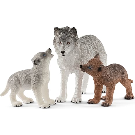Schleich Ulvemor med Hvalpe 42472