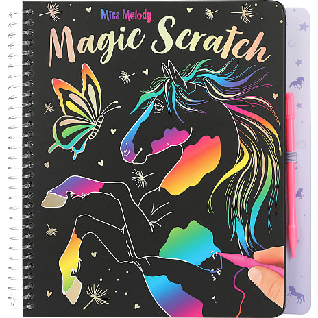 Miss Melody Magic Scratch Bog