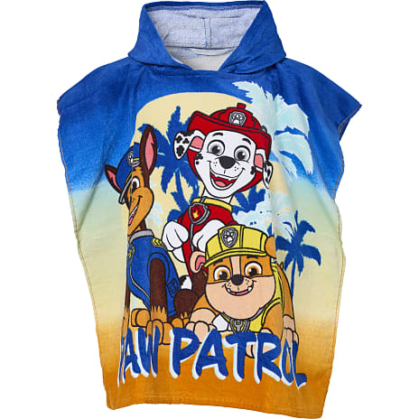 Paw Patrol Badeponcho Str. Onesize Blå