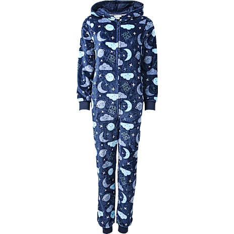 VRS Dame Fleeceheldragt Str. M Navy
