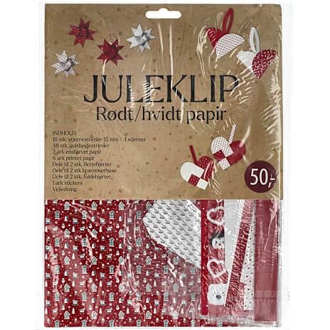 Familie Juleklippesæt Traditionel