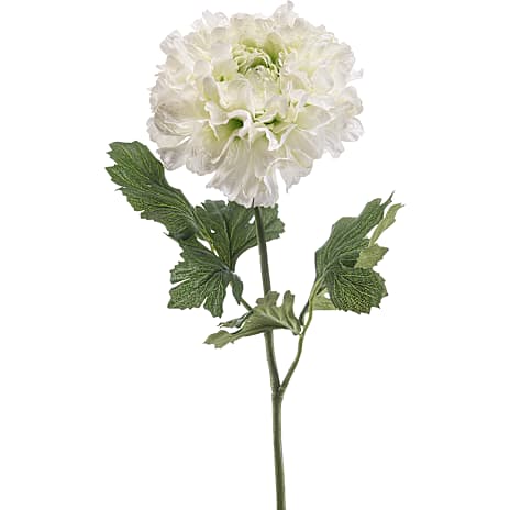 Kunstig blomst mini Ranunkel creme