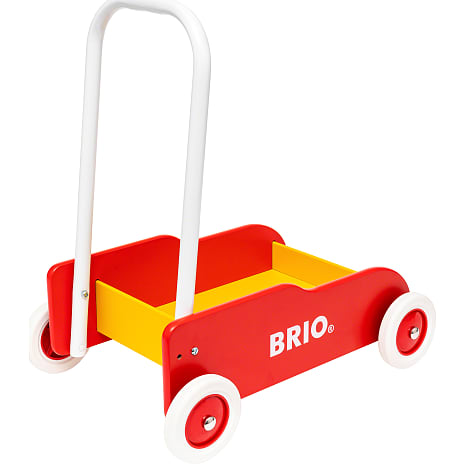 BRIO 31350 Lære-gå-vogn, Rød-gul