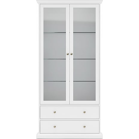 Andre Mærker Paris vitrine - hvid 1 stk.