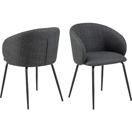 AC Design Furniture Eleanor Spisebordsstol Mørkegrå