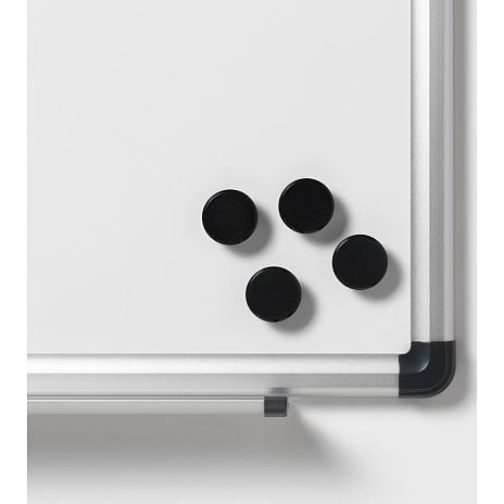 NAGA Whiteboard Magneter Sort 4-pak