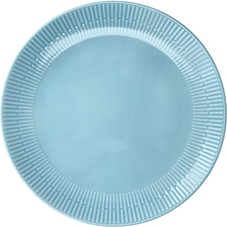 Aida Relief middagstallerken - lyseblå (Ø: 27 cm) 1 stk.