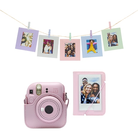 Fujifilm Instax Mini 12 Tilbehørspakke Pink