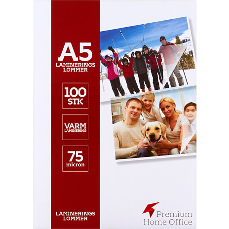 A5 Lamineringslommer Varm