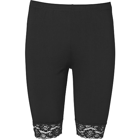 VRS dame leggings korte str. S - sort 1 stk.