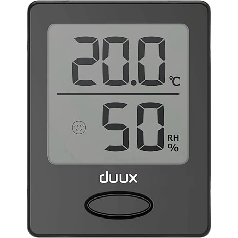 Duux sense hygrometer og termometer - sort 1 stk.