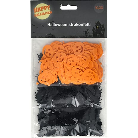 Halloween Bordkonfetti 3-pak Multifarvet