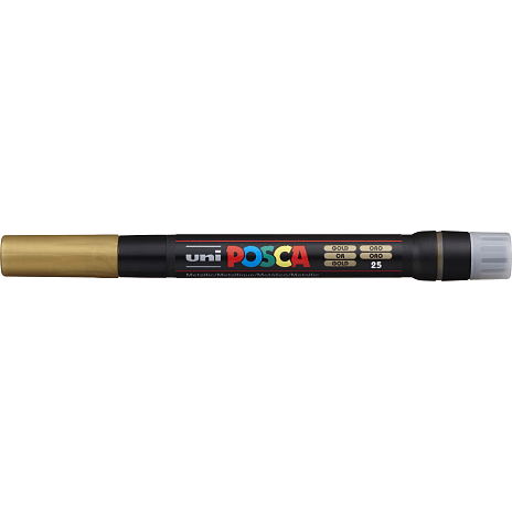 Posca PCF350 Vandbaseret Tusch Guldfarvet