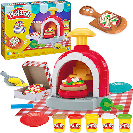 Play-Doh Stamp and Spin Pizza Modellervokssæt