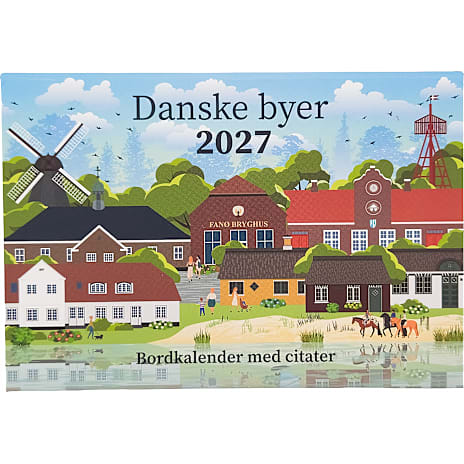 1Conzept Kalender 2027 Danske Byer