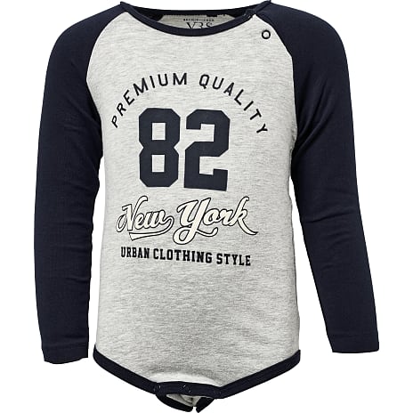 VRS Mini Basic Baby Body str. 56 Grå