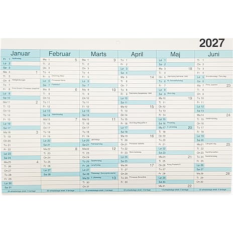 1Conzept Kalender 2027 Pap