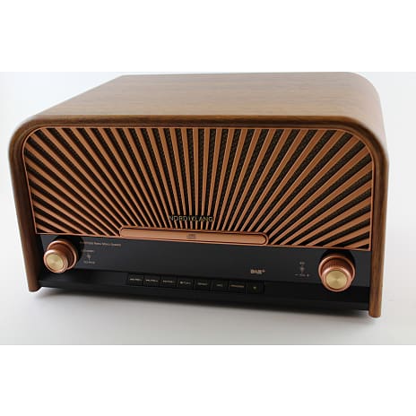 Nordklang R-HIFI350 DAB+/FM Retroradio Med CD Og Bluetooth