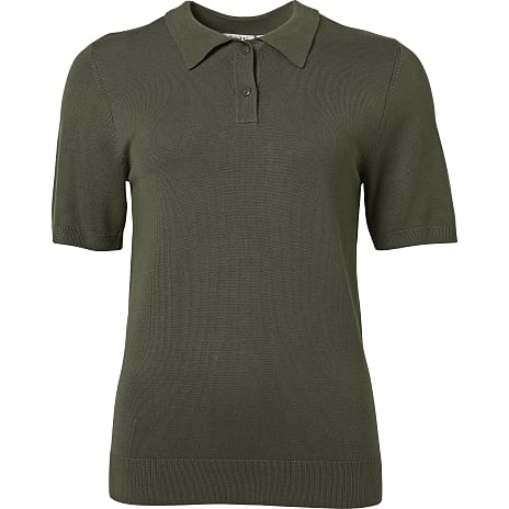 VRS Dame Polo T-shirt Str. XL Oliven