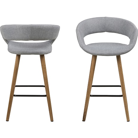 AC Design Furniture Grace Barstol Lysegrå