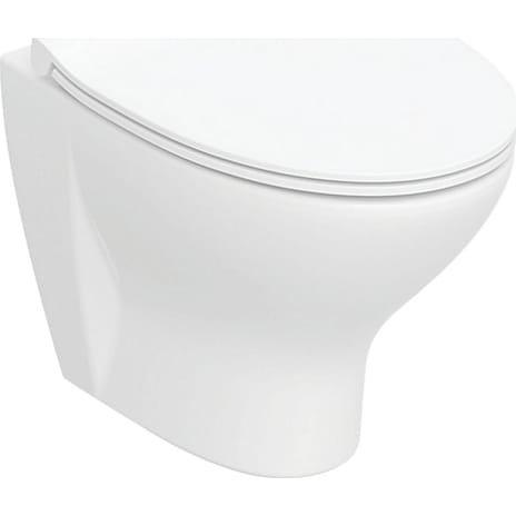 Ifö Spira Style Hængetoilet Med Sæde Hvid
