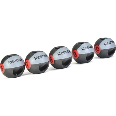 Reebok Studio Double-Grip Medicinbold 10 kg