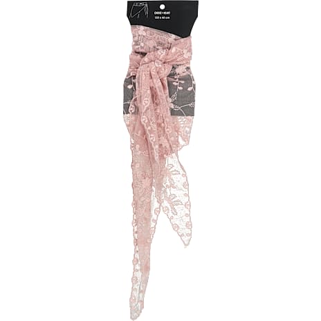 Choise by Heart Dame Blonde Tørklæde Rosa
